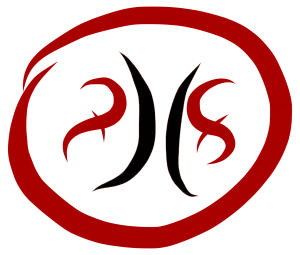 Logo red white transparent II